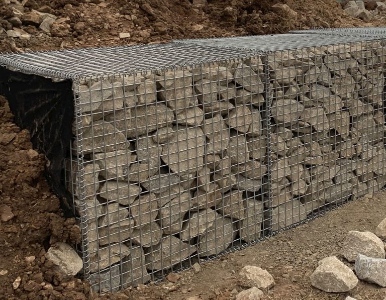 Gabion wall rock - Cootes Quarry Products